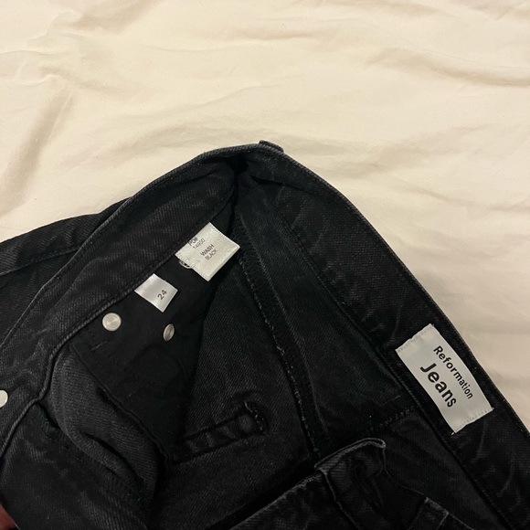 Black reformation jeans - Picture 2 of 4